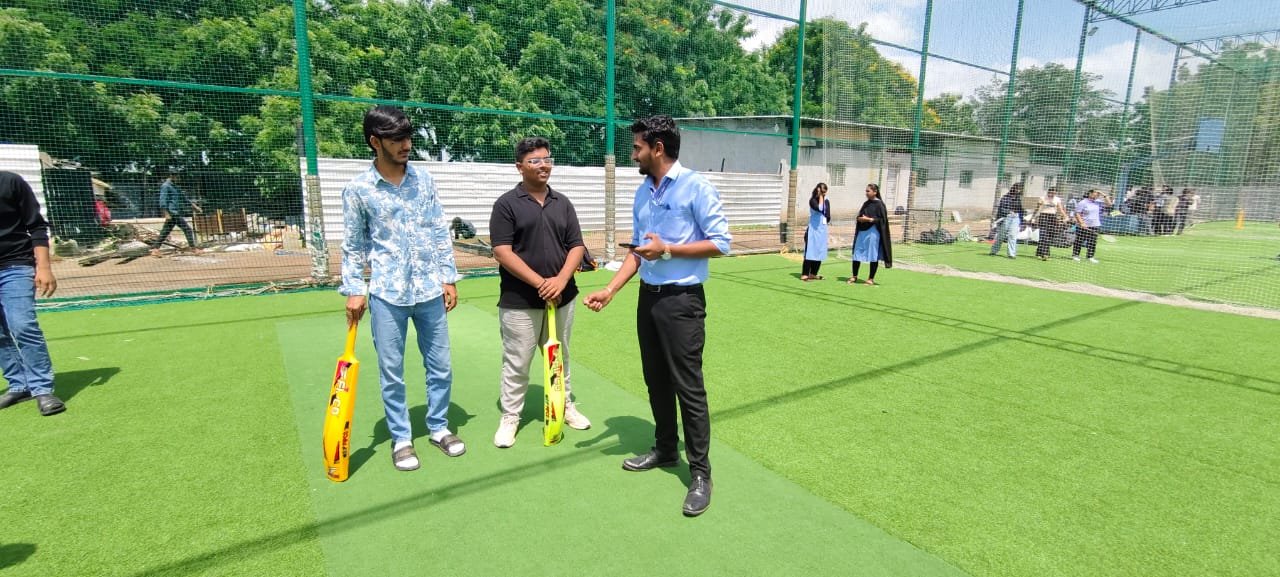 The Intra-Departmental Box-Cricket Tournament held on 10 September 2025 for Premium was an energetic and engaging event that showcased the spirit of teamwork, competition, and enthusiasm among Premium Students. With 05 dynamic teams participating, the tournament witnessed exciting matches filled with talent and determination.  
The Final stage was the most thrilling moment of the day, featuring a tough contest between B. Tech 1st Year and B. Tech 3rd Year teams. After an intense battle, the B. Tech 1st Year team emerged as the champions, displaying excellent coordination, sharp strategies, and true sportsmanship throughout the tournament.  
The event concluded with cheers, joy, and appreciation for the efforts of all players, organizers, and supporters who contributed to making the tournament a grand success. 

